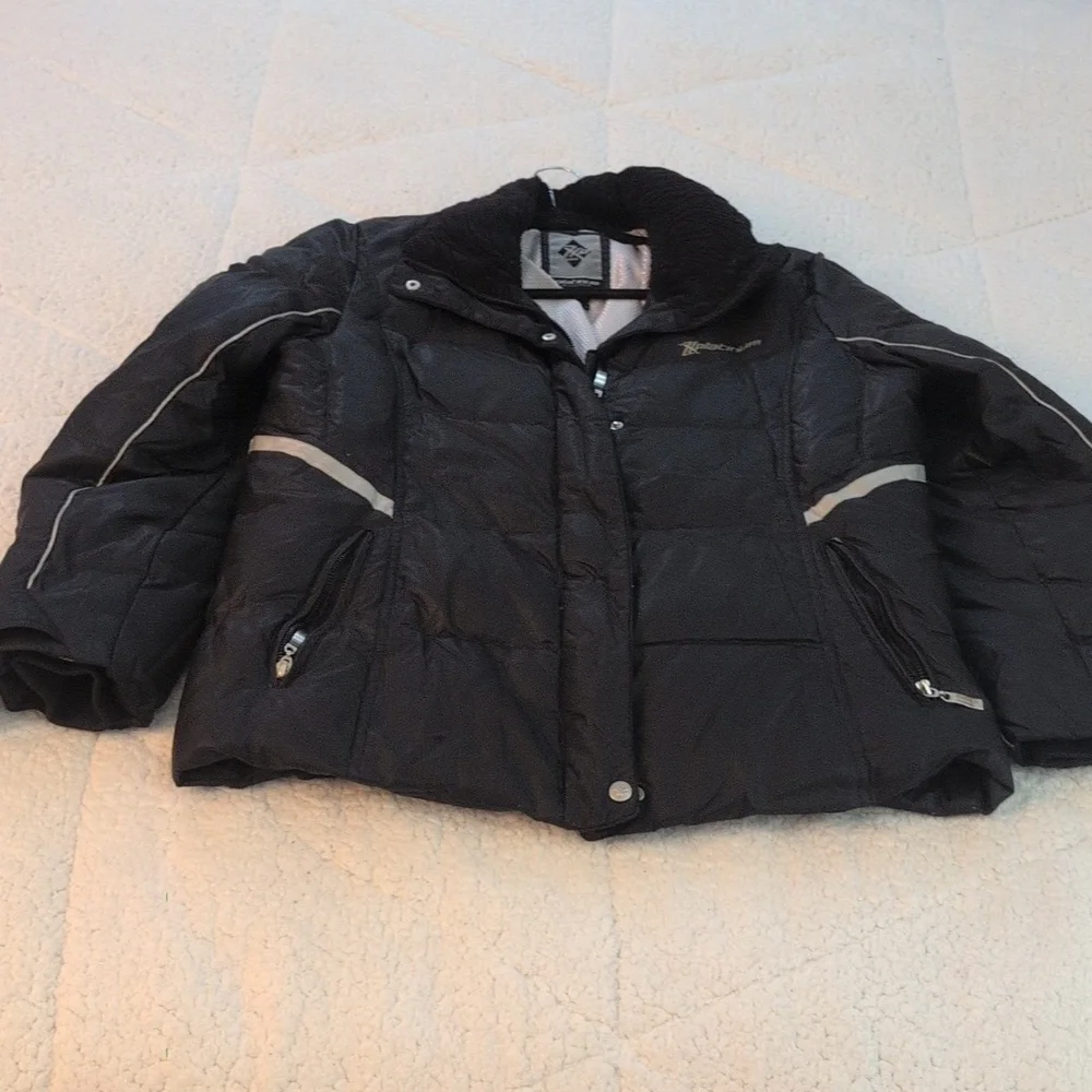 Platinum | Black Winter Jacket With Silver Details - Picture 9 of 16